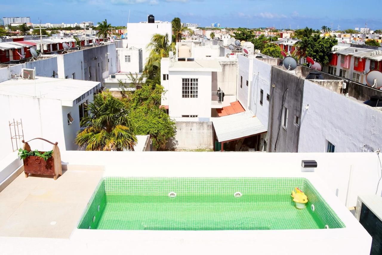 Departamento Privado, Nuevo Jacuzzi Rooftop, Ac, Gran Wf แคนคูน ภายนอก รูปภาพ